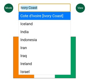 Alternative inputs